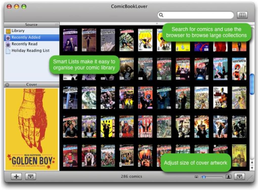 How to download comic books on mac computer